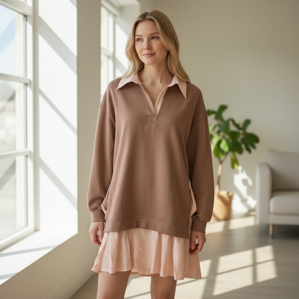 NWT Wenrine Khaki Dress